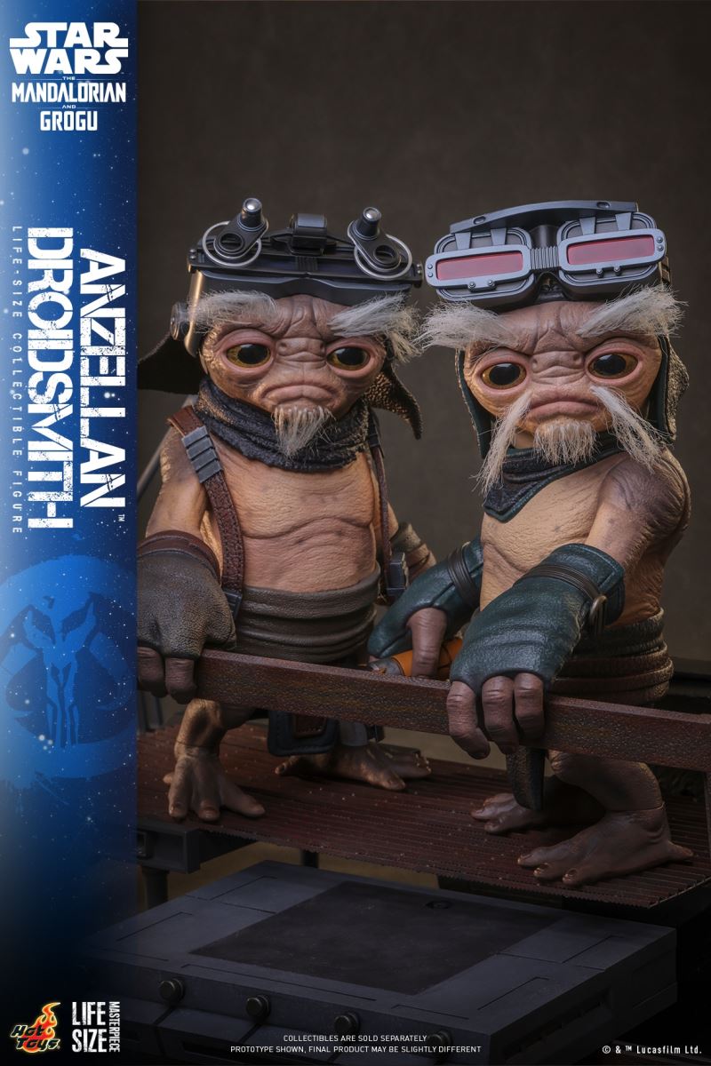 Anzellan Droidsmith - The Mandalorian & Gugu 1/1