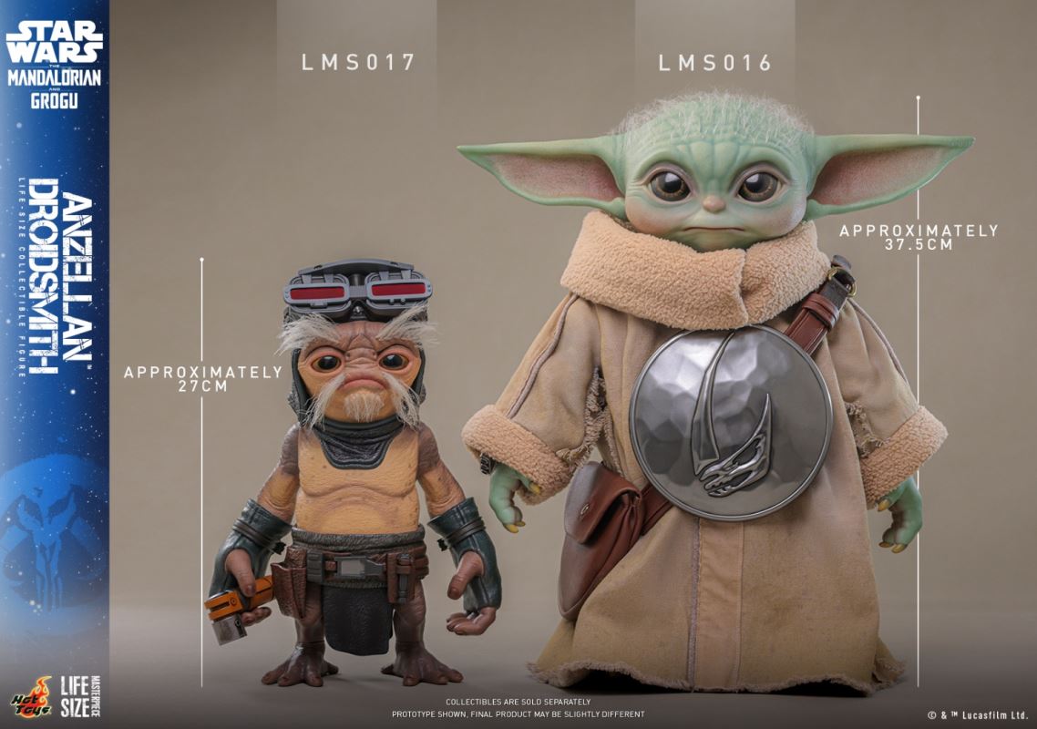 Anzellan Droidsmith - The Mandalorian & Gugu 1/1
