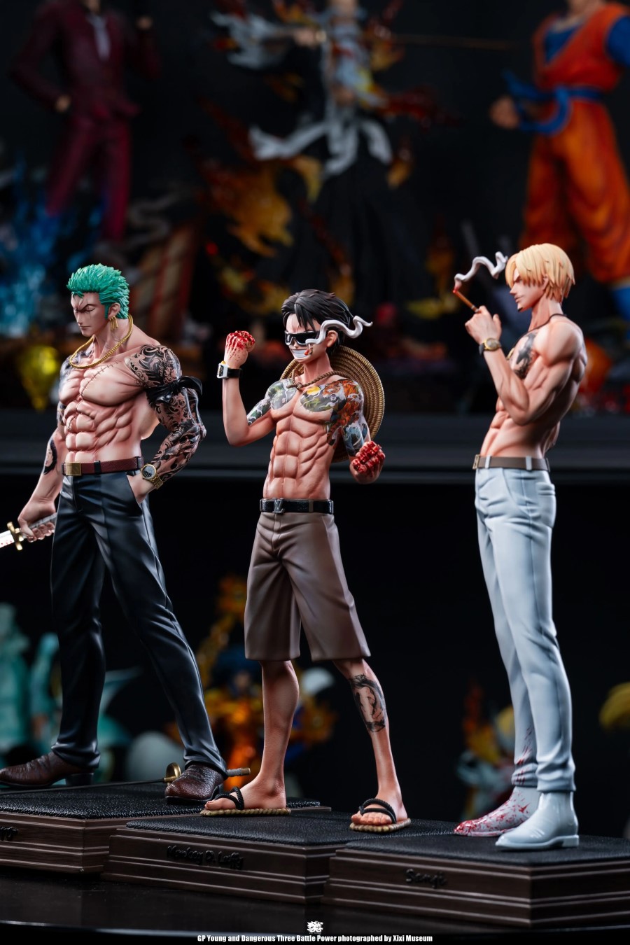 Luffy, Sanji and Zoro - One Piece