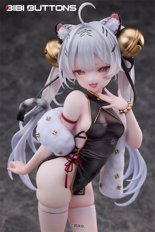 Tiger's Roar Stirs the Wind White Tiger Illustrated by Riko 1/6