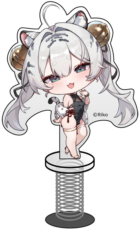 Tiger's Roar Stirs the Wind White Tiger Illustrated by Riko 1/6