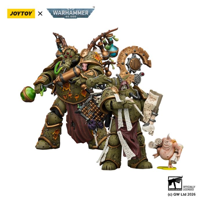 Warhammer - 40K Deathguard / Legion Vanguard/Warsmith / Iron Warrior / Virus Refiner / Plague Accountant / Legion Vanguard / Warsmith