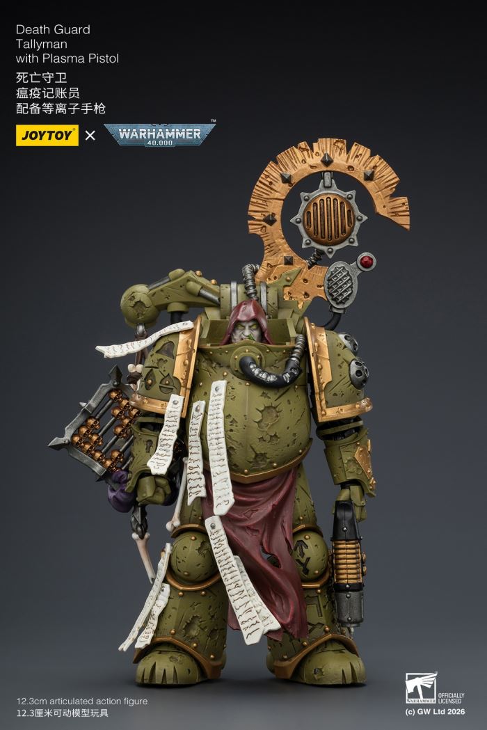 Warhammer - 40K Deathguard / Legion Vanguard/Warsmith / Iron Warrior / Virus Refiner / Plague Accountant / Legion Vanguard / Warsmith