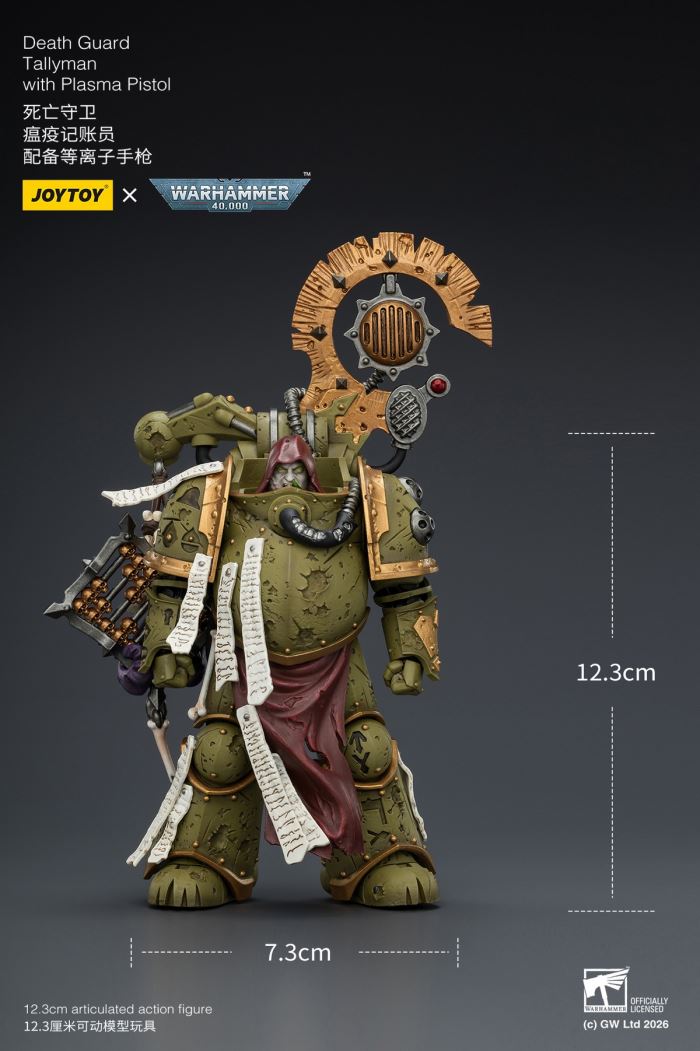 Warhammer - 40K Deathguard / Legion Vanguard/Warsmith / Iron Warrior / Virus Refiner / Plague Accountant / Legion Vanguard / Warsmith