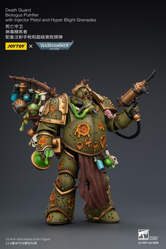 Warhammer - 40K Deathguard / Legion Vanguard/Warsmith / Iron Warrior / Virus Refiner / Plague Accountant / Legion Vanguard / Warsmith