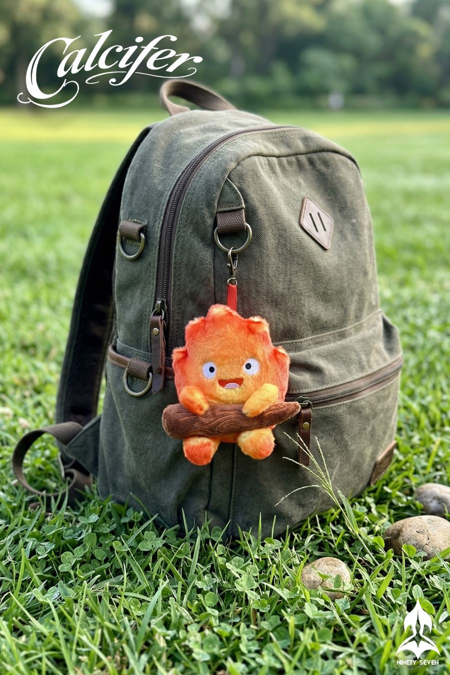 Calcifer Plush Pendant - Howl's Moving Castle