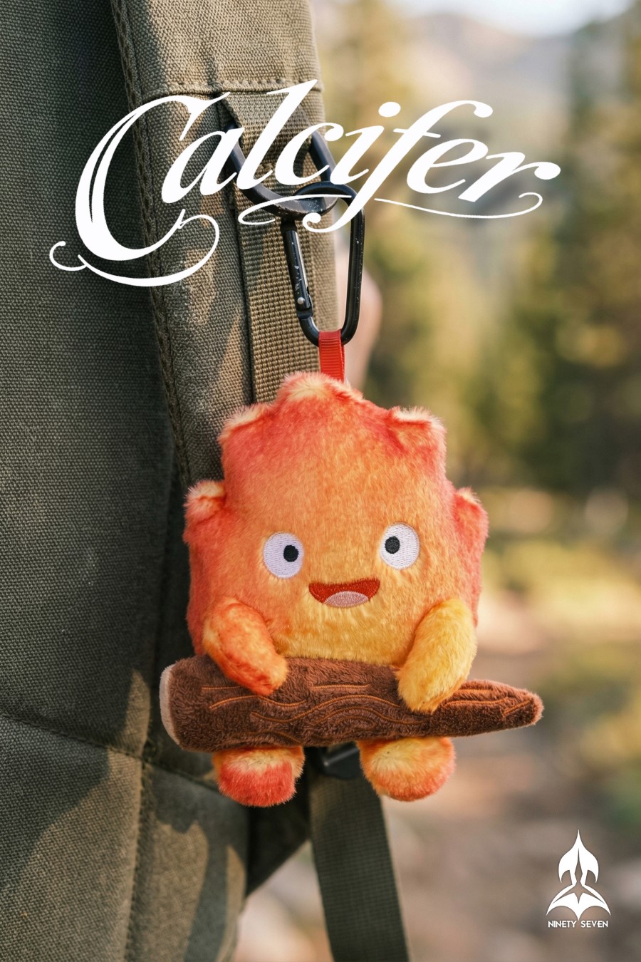 Calcifer Plush Pendant - Howl's Moving Castle