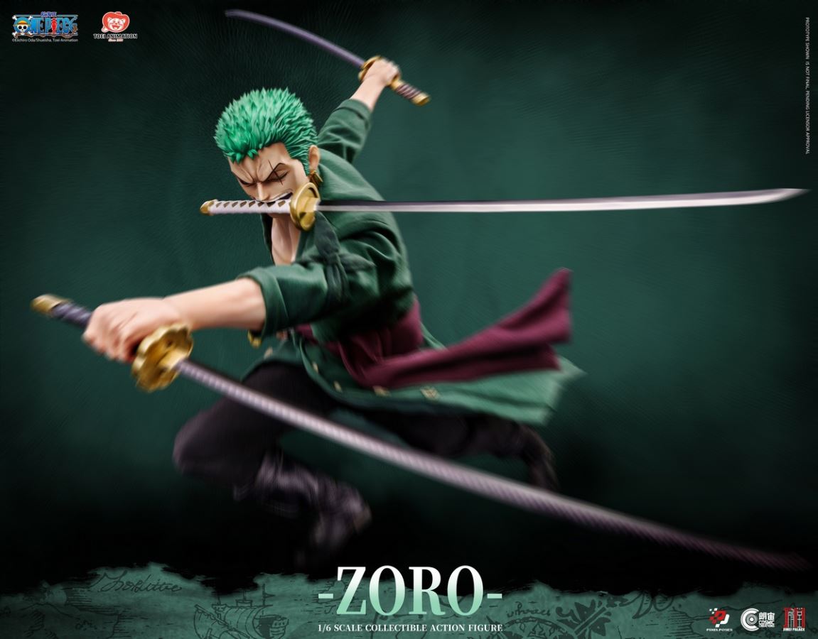 Zoro - One Piece Platinum Silicone Action Figure 1/6 [Licensed]