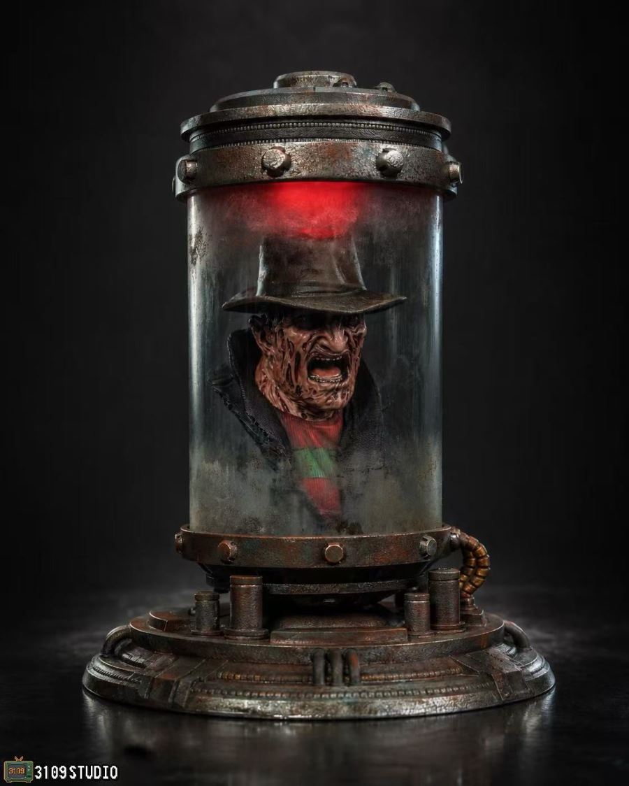 Michael Myers & Freddy Krueger head jar 1/4