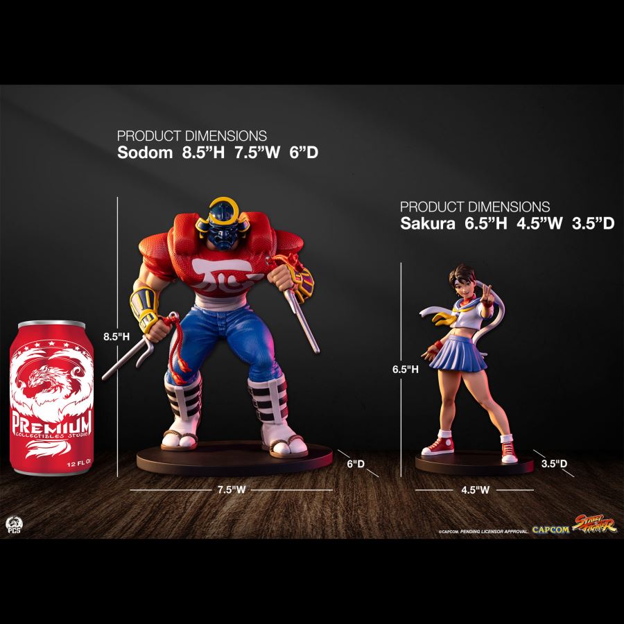 Sakura and Sodom - Street Fighter