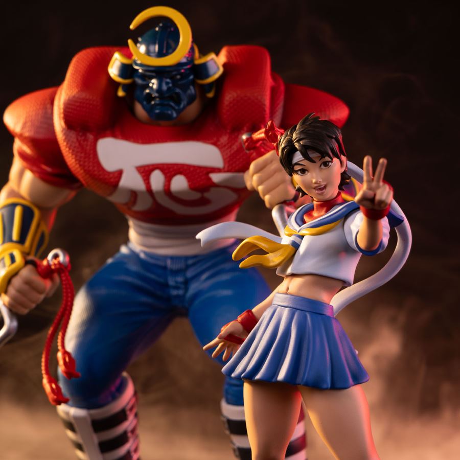 Sakura and Sodom - Street Fighter
