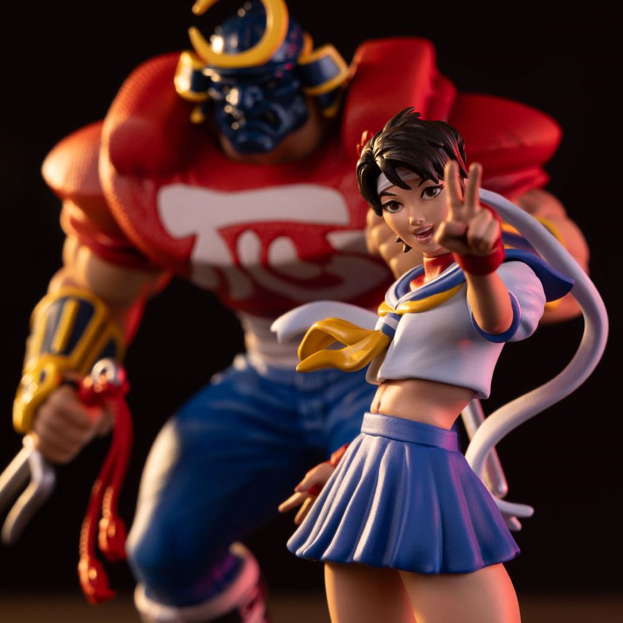 Sakura and Sodom - Street Fighter