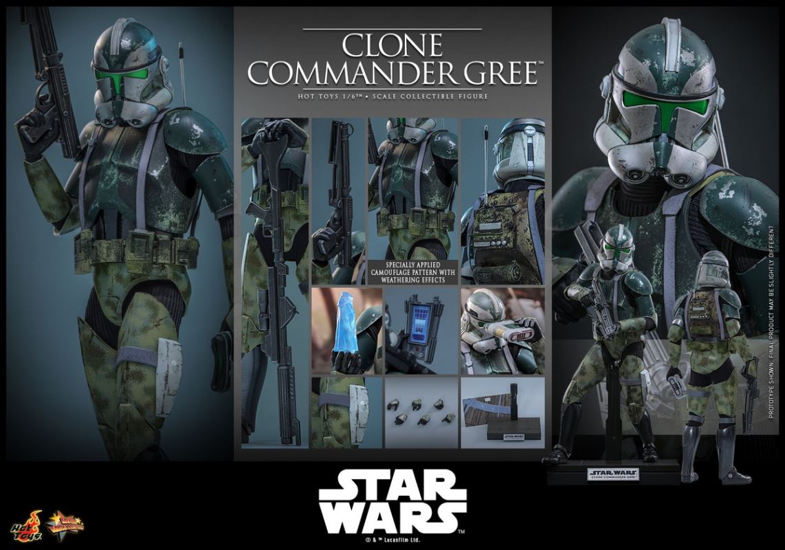 Clone Commander Gree - Star Wars: Episode III – Revenge of the Sith 1/6