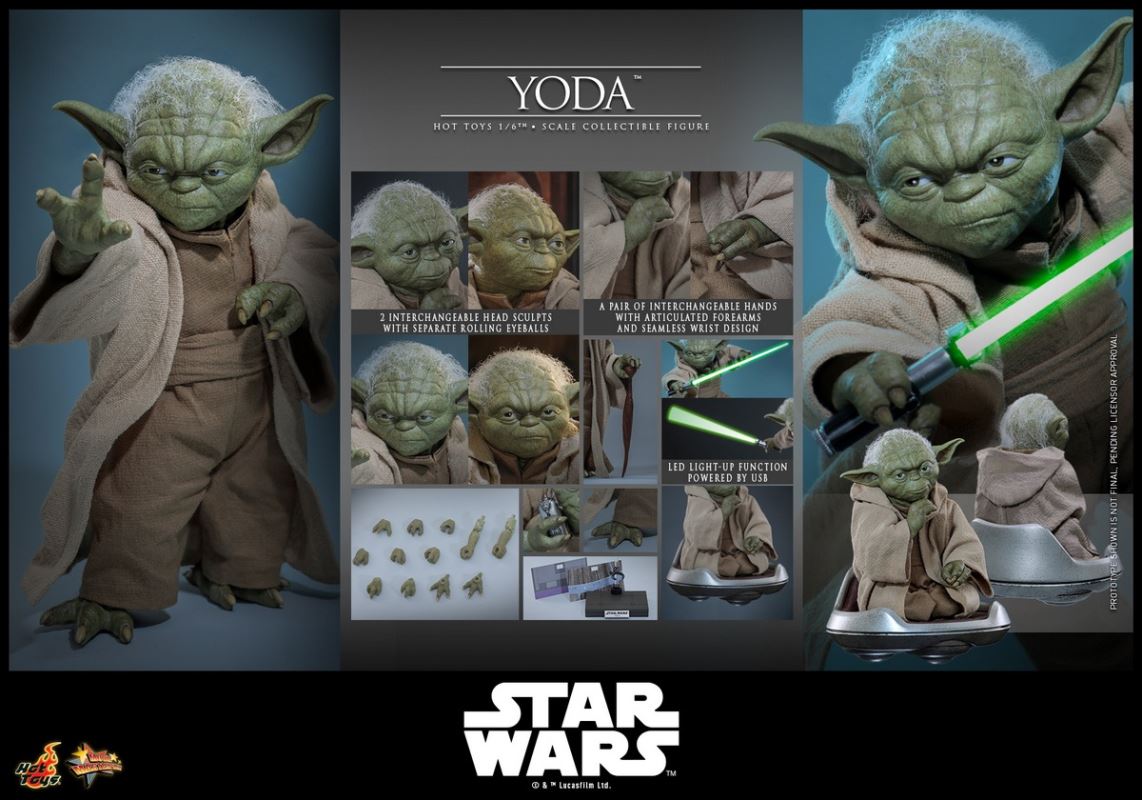 Yoda - Star Wars: Episode III – Revenge of the Sith 1/6
