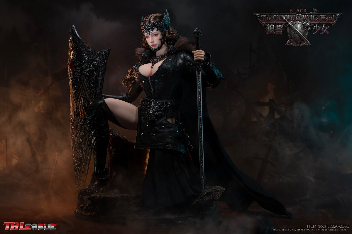 The Girl Under Wolf's Ward (Black) Eleanor Shadow Arbiter