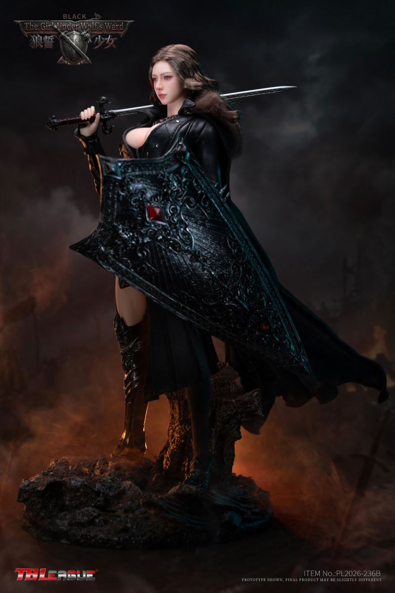 The Girl Under Wolf's Ward (Black) Eleanor Shadow Arbiter