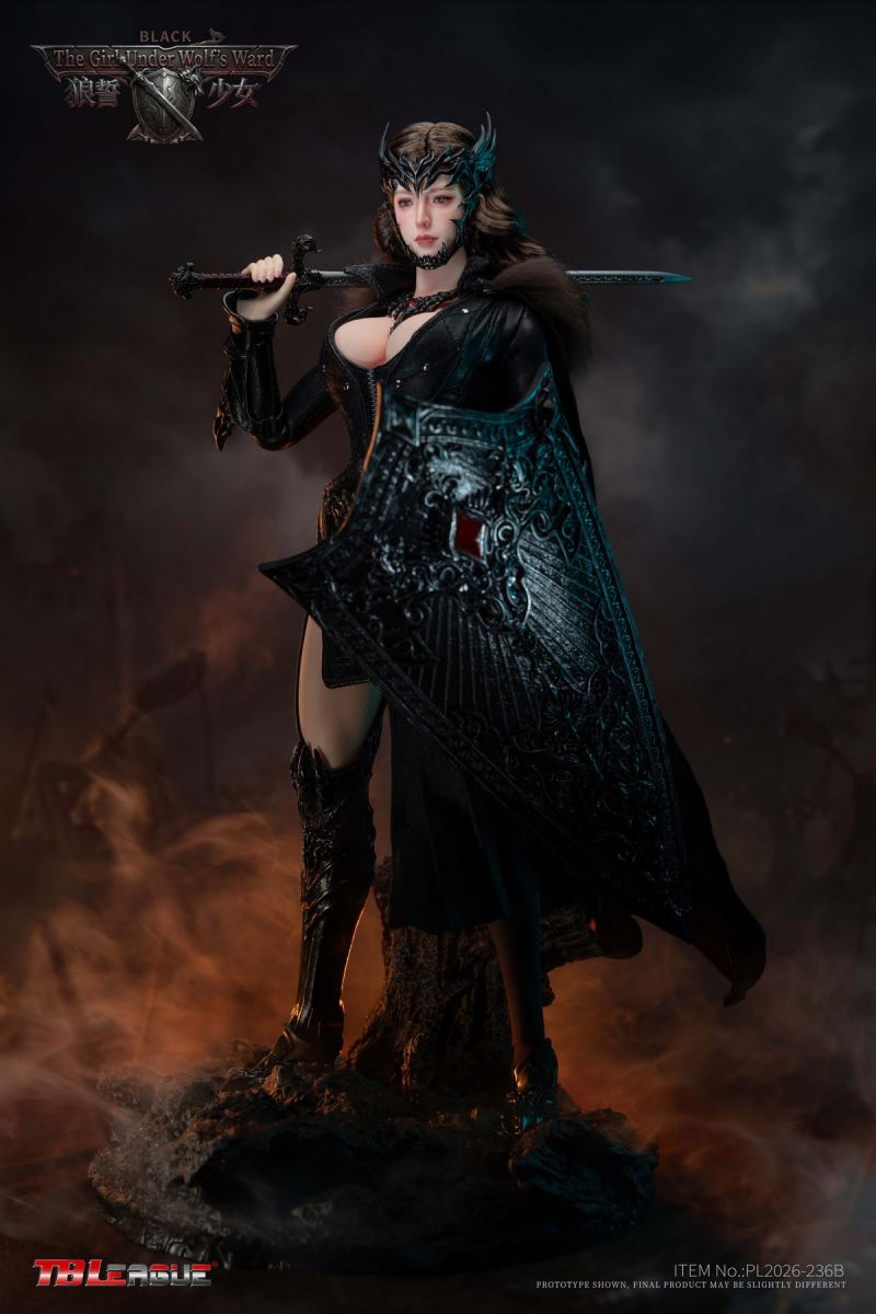 The Girl Under Wolf's Ward (Black) Eleanor Shadow Arbiter