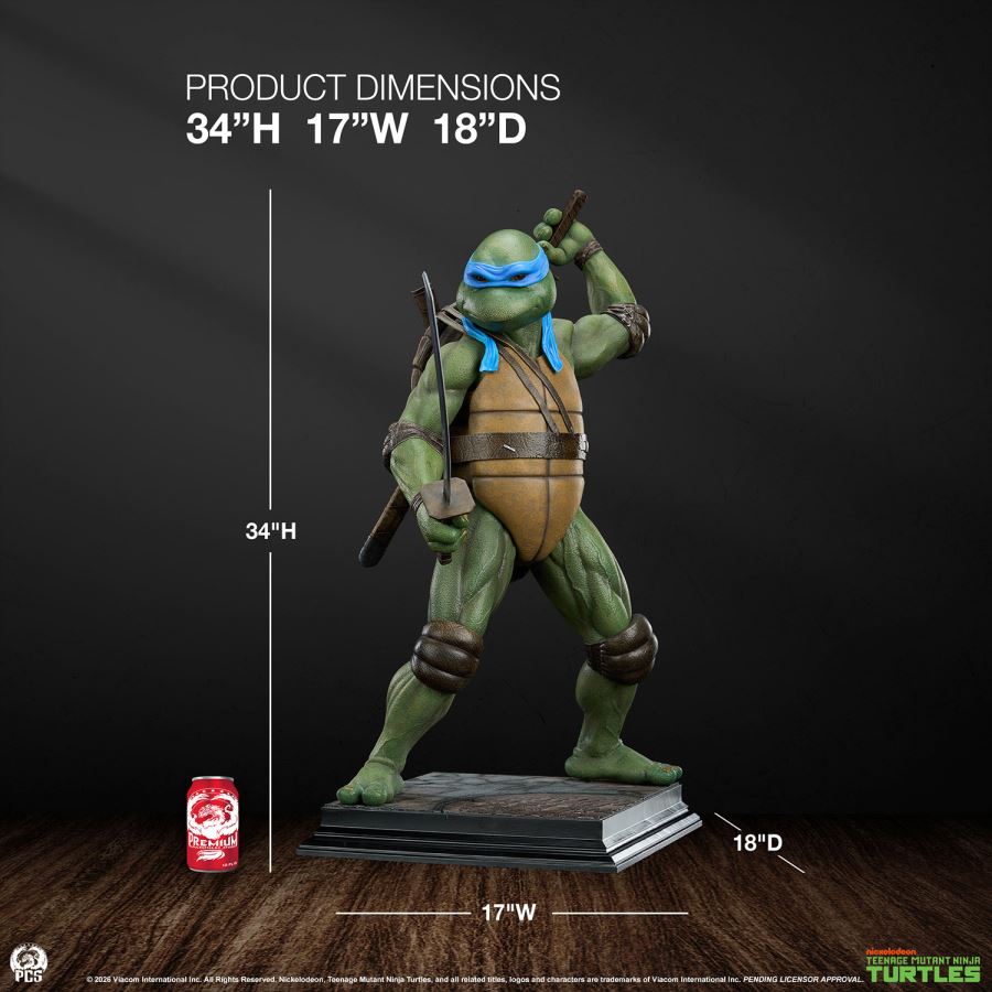 TMNT Leonardo 1/2