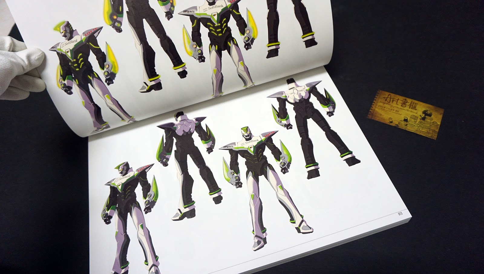 รีวิวหนังสือเก่าหายาก Tiger & Bunny Works - King of Works Art Book Limited Collector Box Set