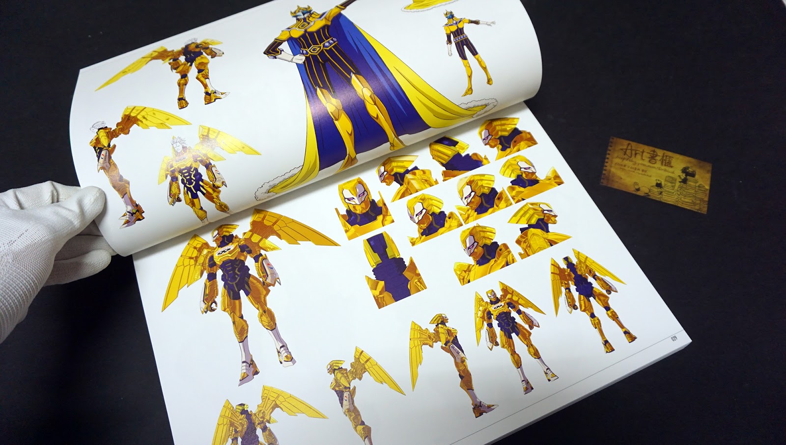 รีวิวหนังสือเก่าหายาก Tiger & Bunny Works - King of Works Art Book Limited Collector Box Set