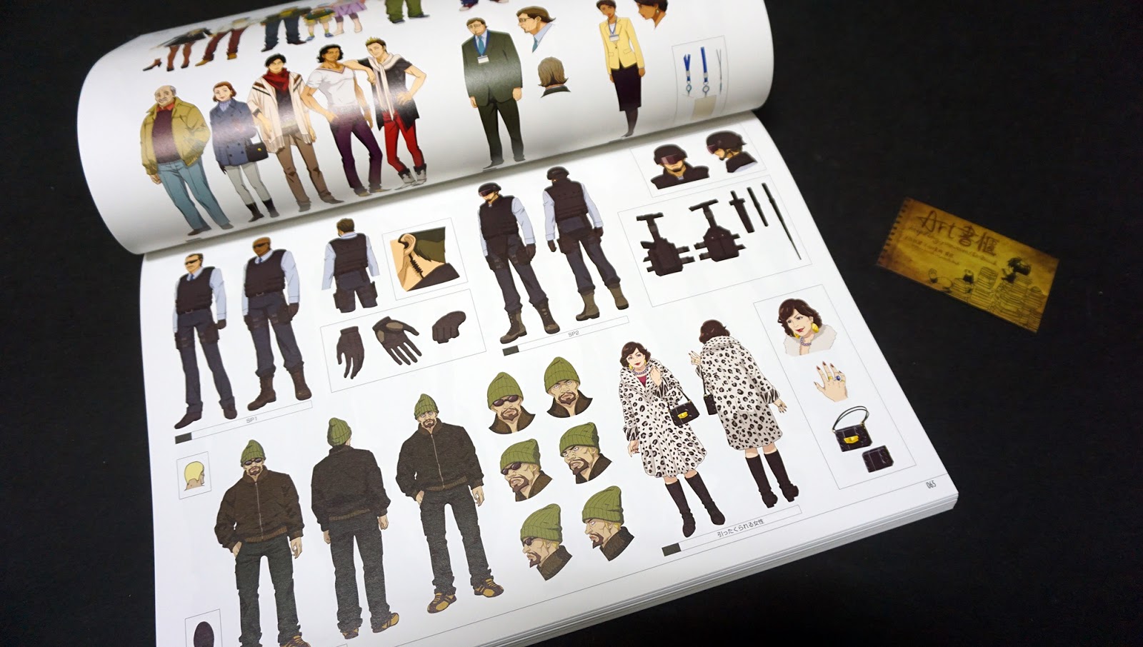 รีวิวหนังสือเก่าหายาก Tiger & Bunny Works - King of Works Art Book Limited Collector Box Set