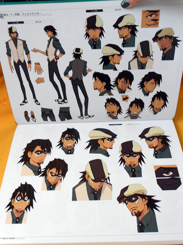 รีวิวหนังสือเก่าหายาก Tiger & Bunny Works - King of Works Art Book Limited Collector Box Set