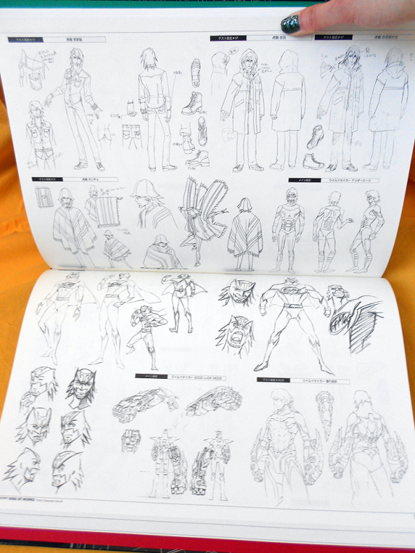 รีวิวหนังสือเก่าหายาก Tiger & Bunny Works - King of Works Art Book Limited Collector Box Set