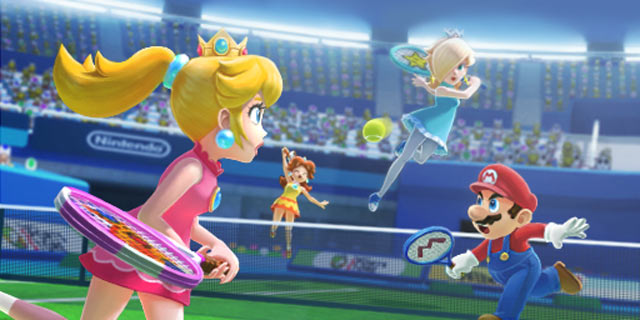 ชมเทรลเลอร์กีฬาเทนนิสในเกมส์ Mario Sports Superstars