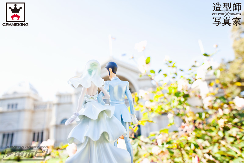 อย่างงามเลย... ภาพถ่ายโมเดลลูปินกับฉากแต่งงาน