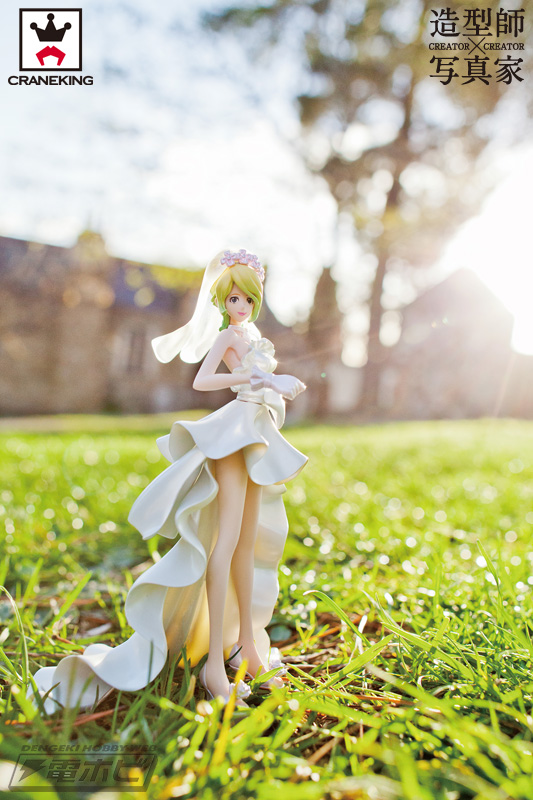 อย่างงามเลย... ภาพถ่ายโมเดลลูปินกับฉากแต่งงาน