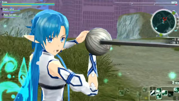 ชมเกมส์เพลยเวอร์ชั่น PS Vita ของเกมส์ Accel World VS. Sword Art Online