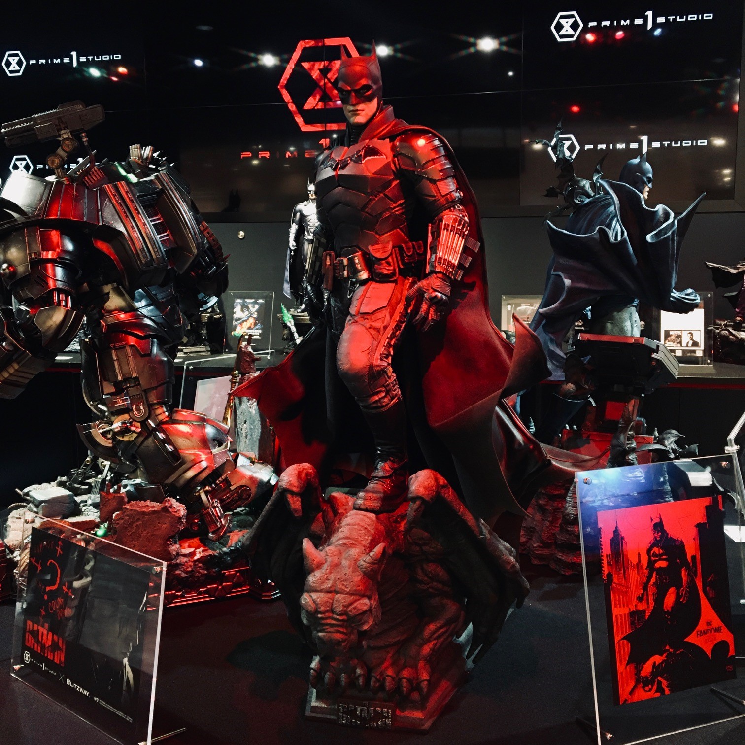 ภาพทีเซอร์งานปั้นบรูซ เวย์น เวอร์ชั่นโรเบิร์ต แพททินสัน ค่าย Prime1Studio