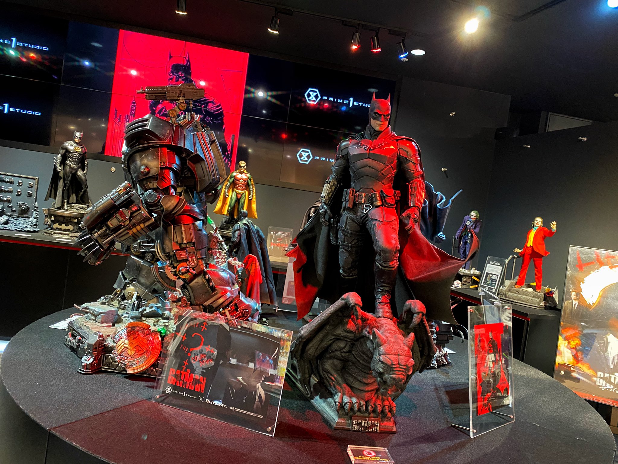 ภาพทีเซอร์งานปั้นบรูซ เวย์น เวอร์ชั่นโรเบิร์ต แพททินสัน ค่าย Prime1Studio