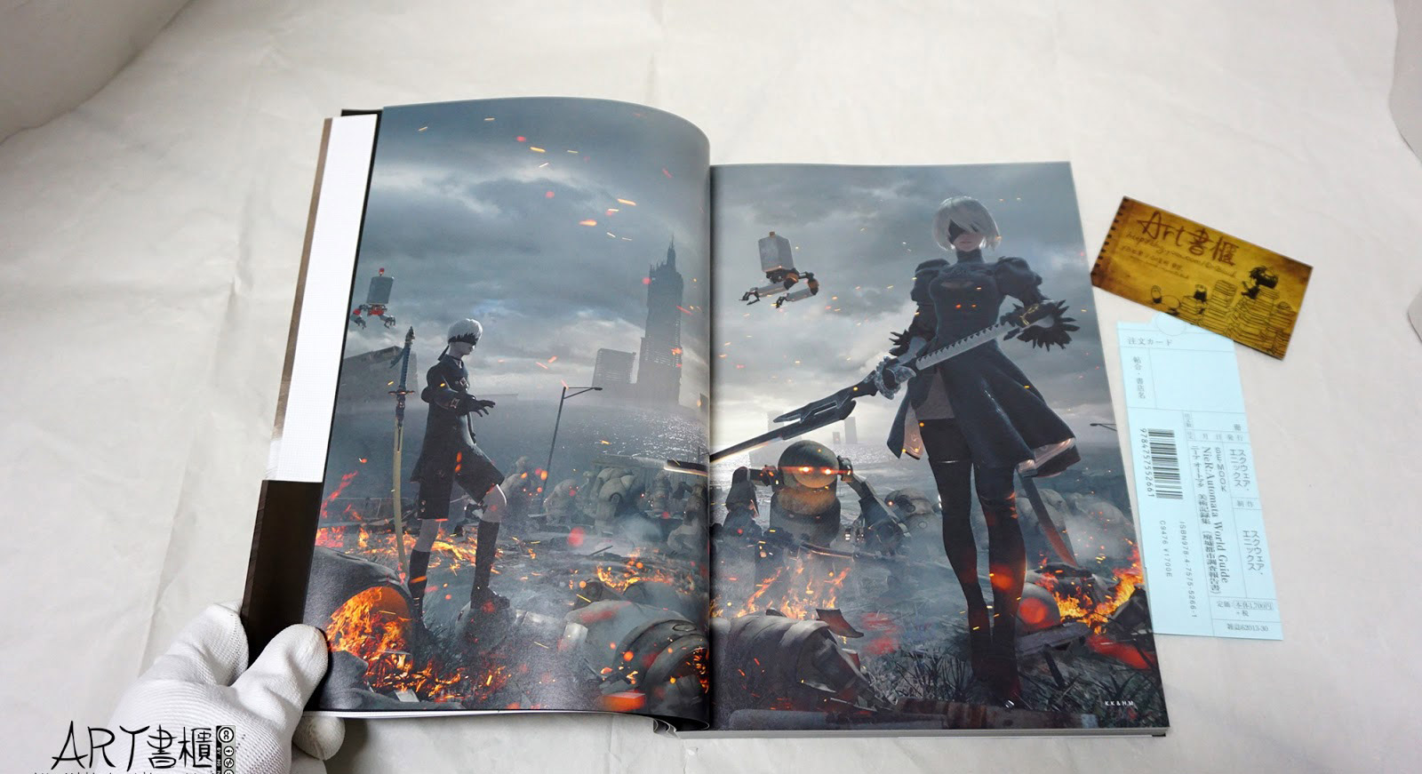 รีวิวหนังสือ NieR : Automata World Guide
