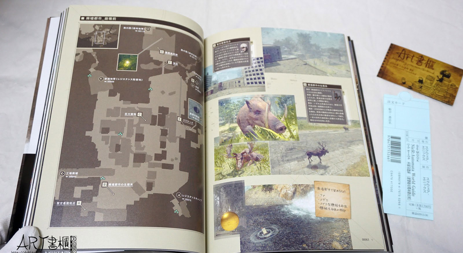 รีวิวหนังสือ NieR : Automata World Guide