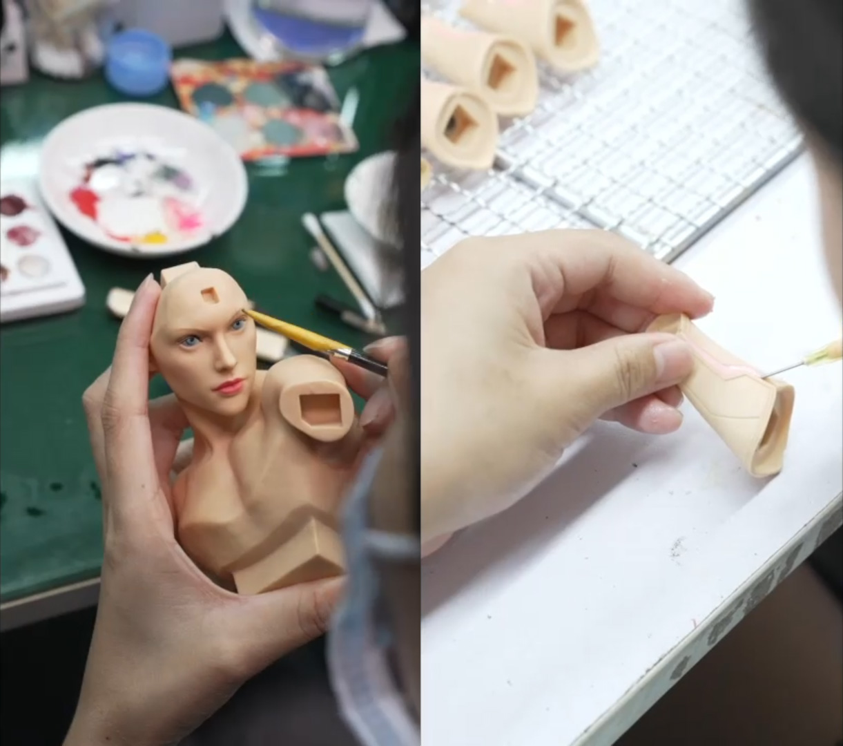 เบื้องหลังงานปั้นพร้อมภาพถ่ายสวย ๆ ของ Wonder Woman Queen Studios