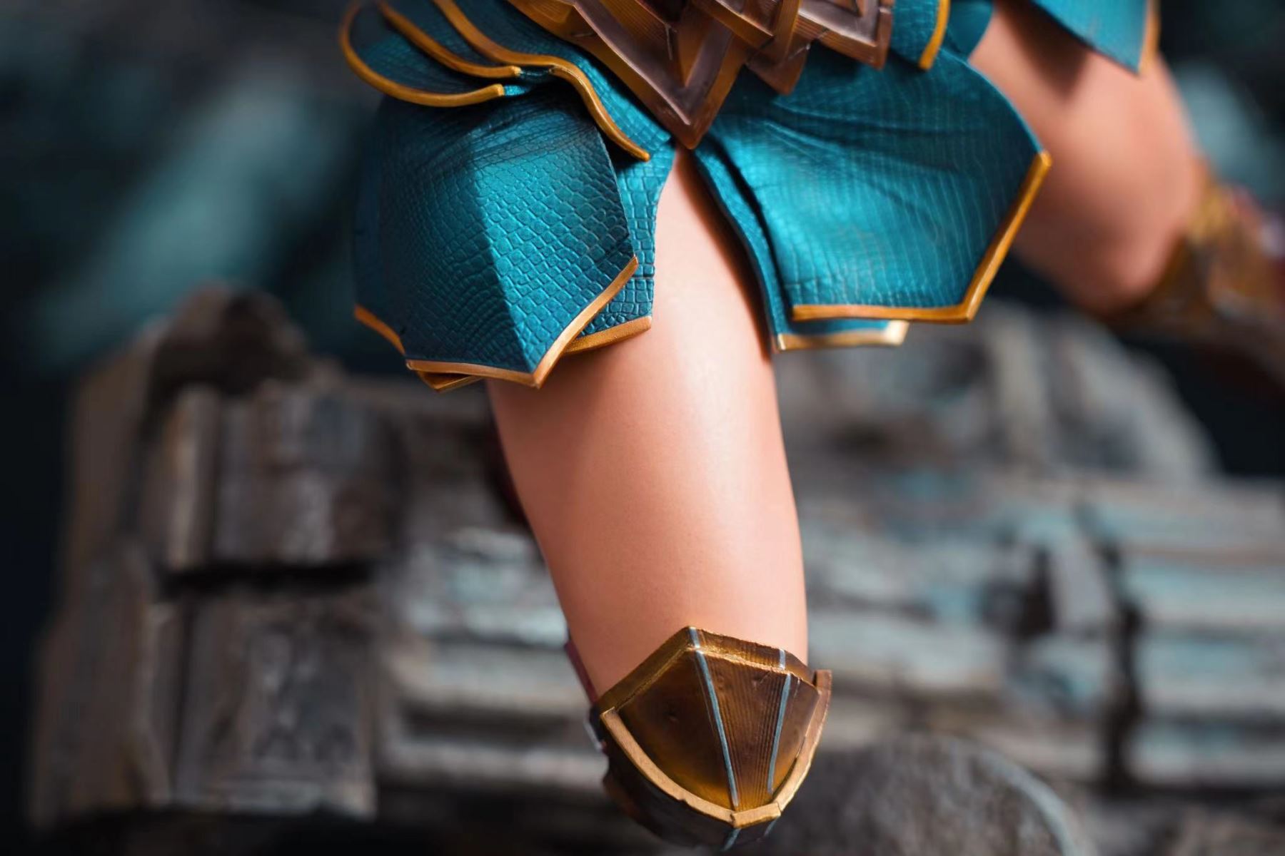 เบื้องหลังงานปั้นพร้อมภาพถ่ายสวย ๆ ของ Wonder Woman Queen Studios