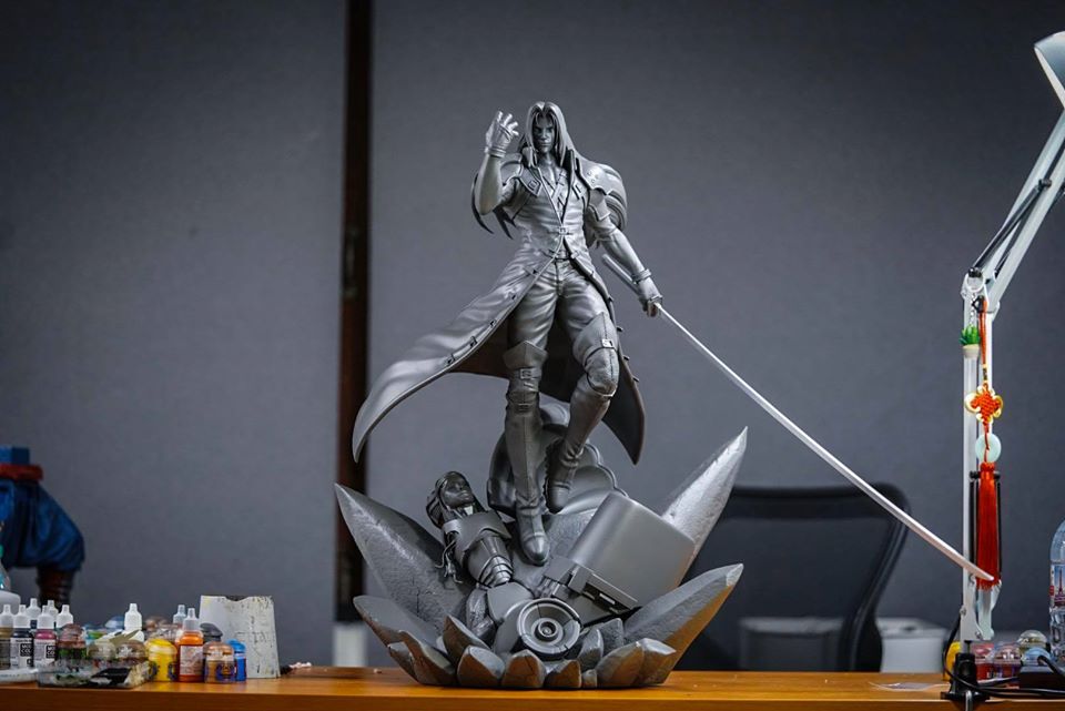 ชมต้นแบบงานปั้นเจ๋ง ๆ ของ Sephiroth โดยสตูดิโอชาวไทย EKON Studio