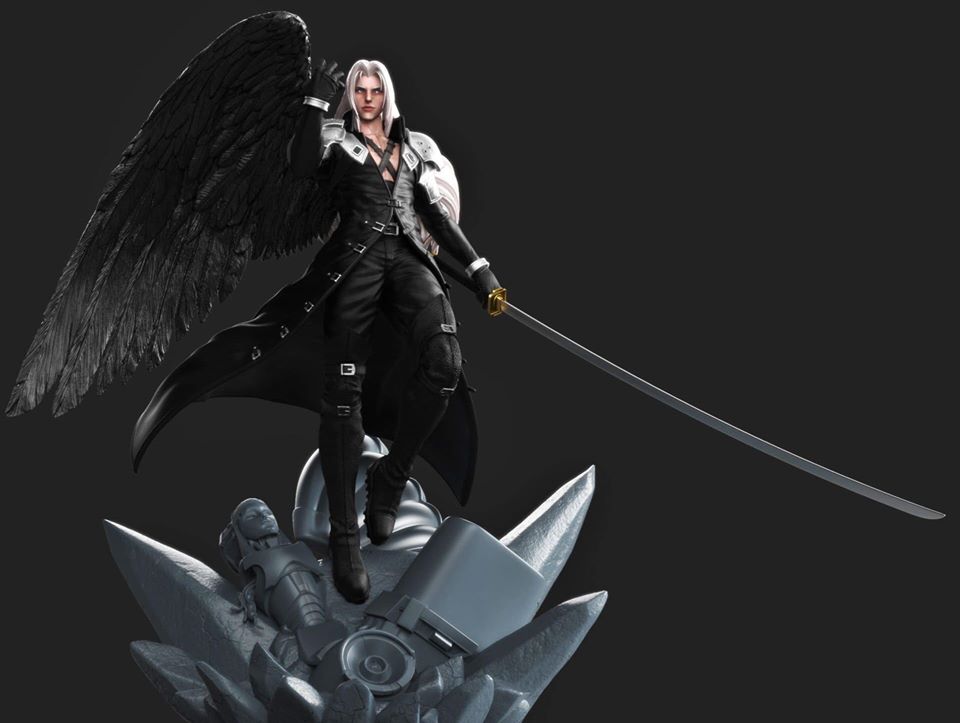 ชมต้นแบบงานปั้นเจ๋ง ๆ ของ Sephiroth โดยสตูดิโอชาวไทย EKON Studio