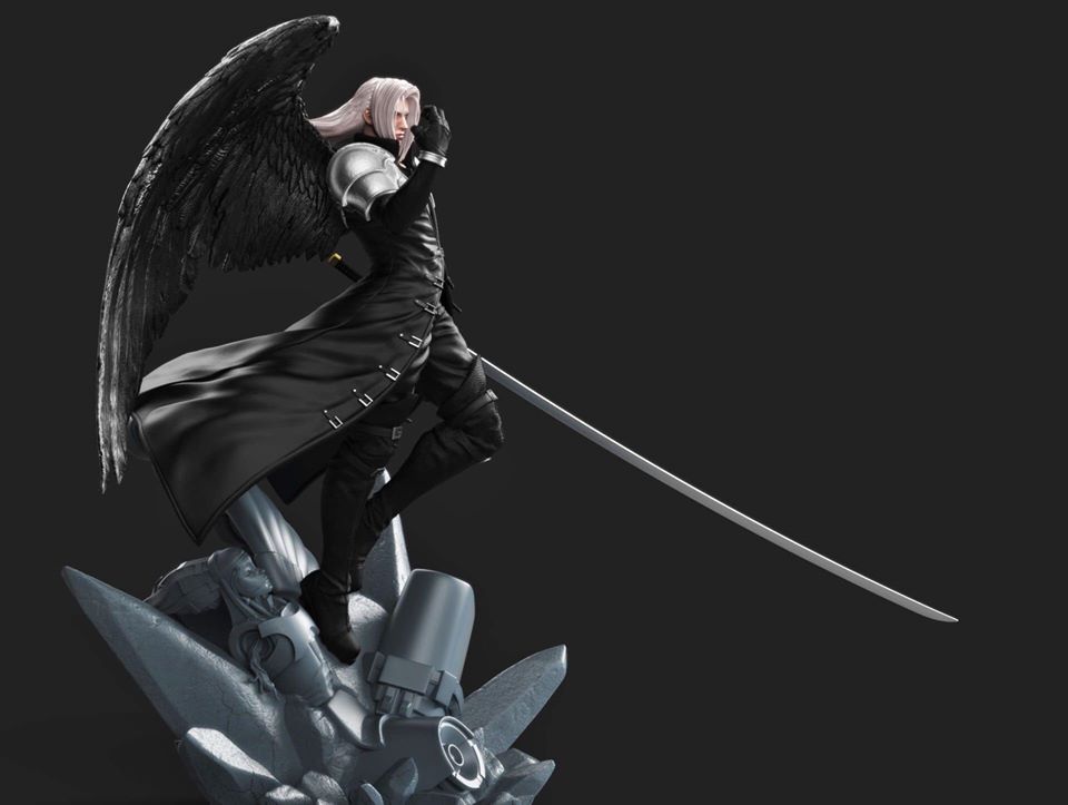 ชมต้นแบบงานปั้นเจ๋ง ๆ ของ Sephiroth โดยสตูดิโอชาวไทย EKON Studio