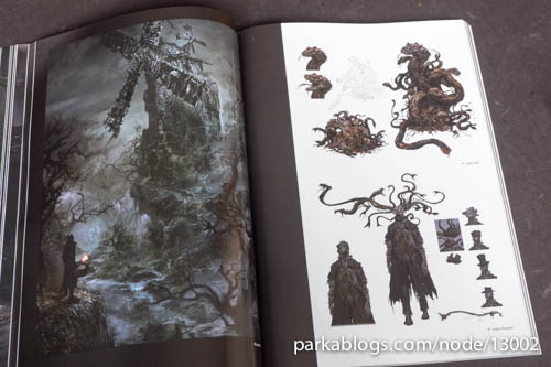 รีวิวอาร์ตบุ๊คเกม Bloodborne Official Artworks