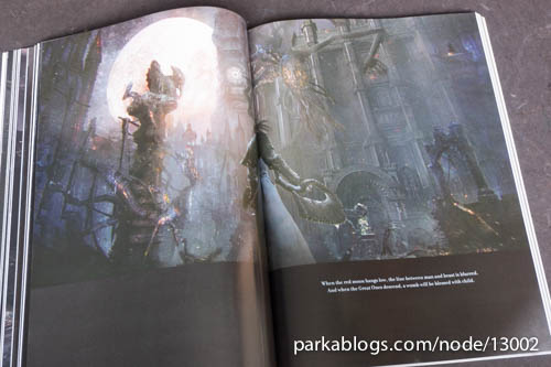 รีวิวอาร์ตบุ๊คเกม Bloodborne Official Artworks