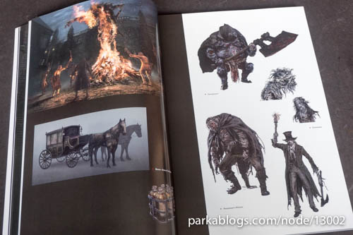 รีวิวอาร์ตบุ๊คเกม Bloodborne Official Artworks