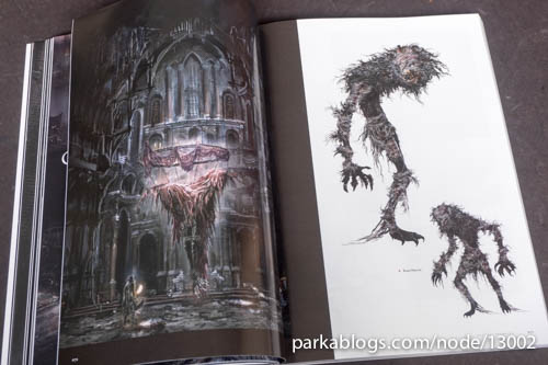 รีวิวอาร์ตบุ๊คเกม Bloodborne Official Artworks