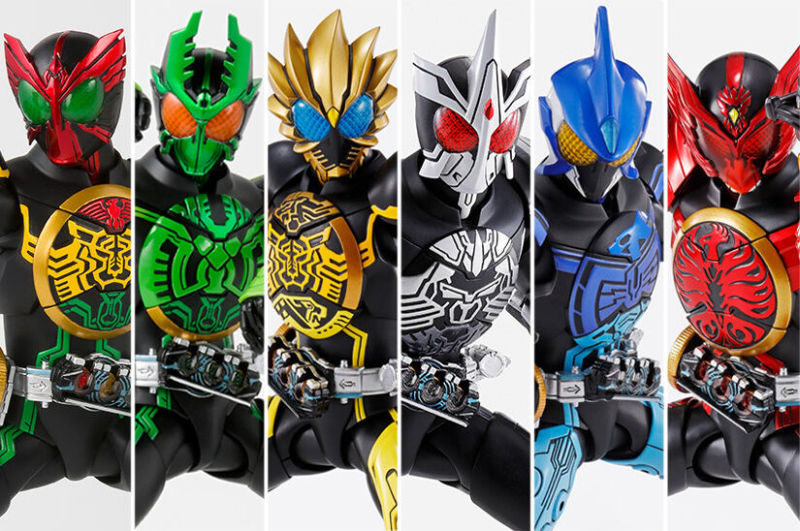Tamashii Nations เผยภาพ SHFiguarts ตัวใหม่จาก Kamen Rider OOO