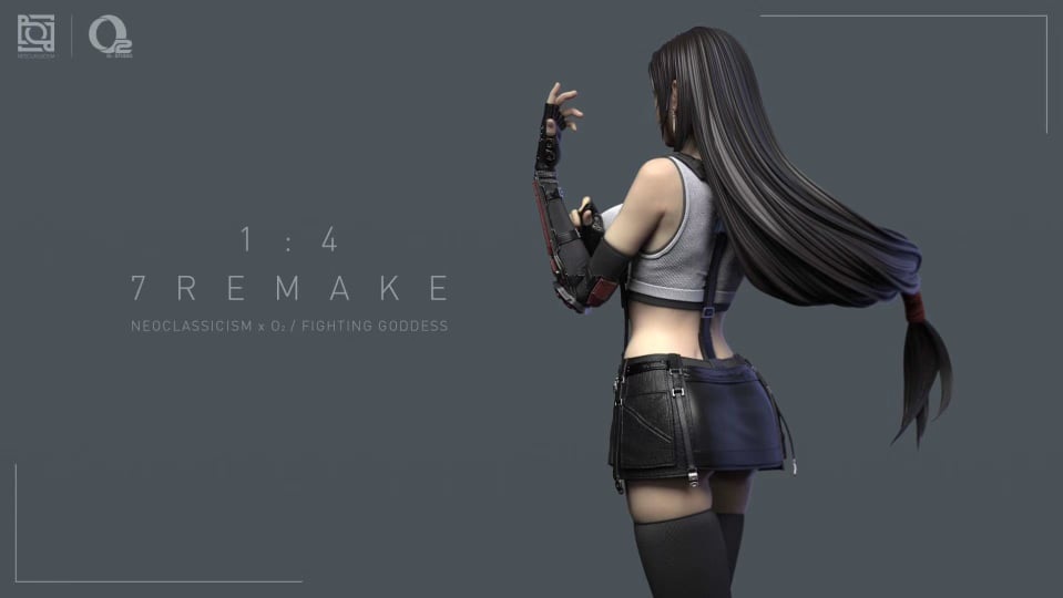 ทีเซอร์ใหม่ของงานปั้น Tifa จาก NEOCLASSICISM x O2