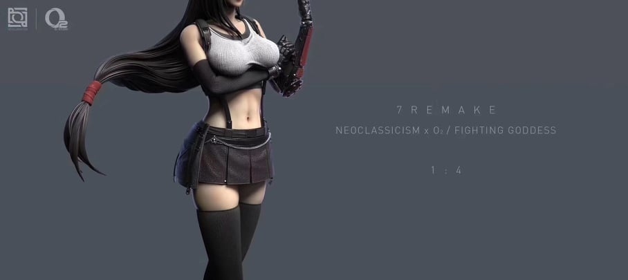 ทีเซอร์ใหม่ของงานปั้น Tifa จาก NEOCLASSICISM x O2