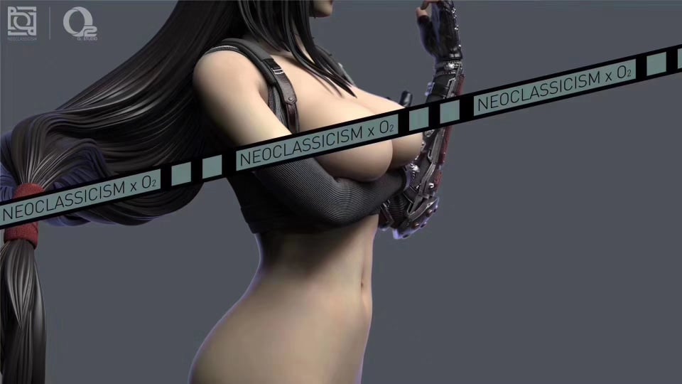 ทีเซอร์ใหม่ของงานปั้น Tifa จาก NEOCLASSICISM x O2