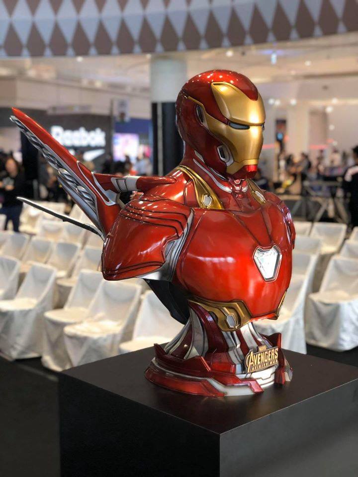 สุดจริง อะไรจริง!! กับภาพถ่ายงานบัส Iron Man MK50 ของ Queen Studios