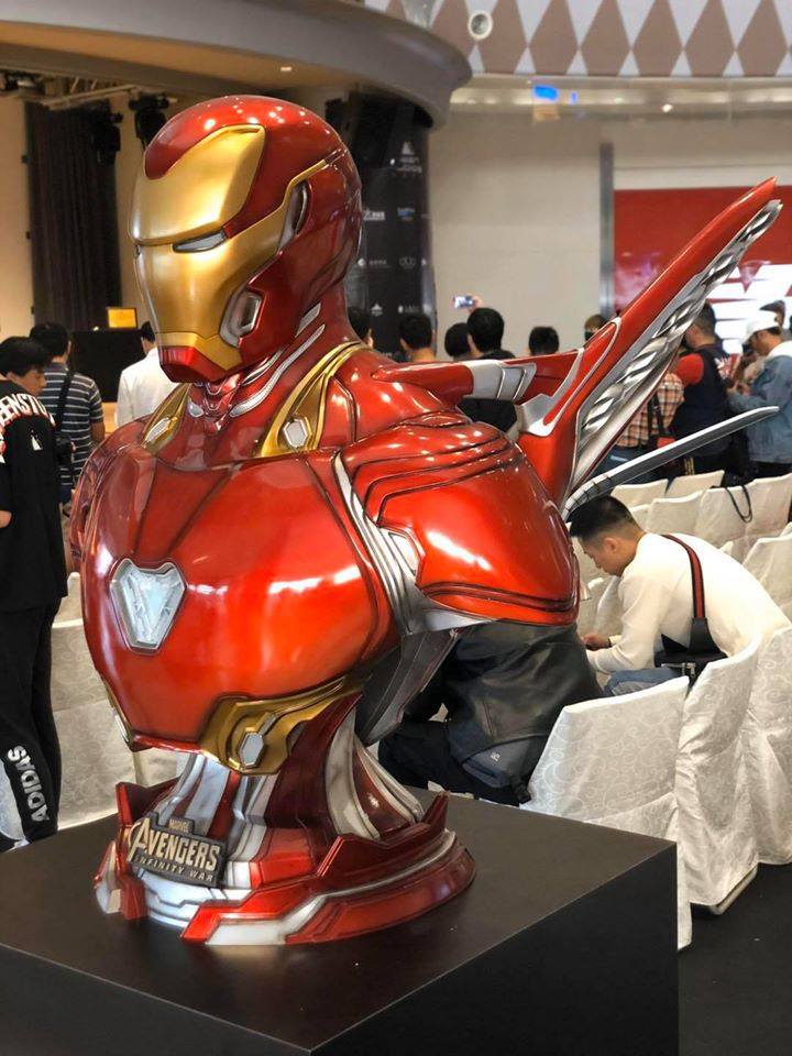 สุดจริง อะไรจริง!! กับภาพถ่ายงานบัส Iron Man MK50 ของ Queen Studios